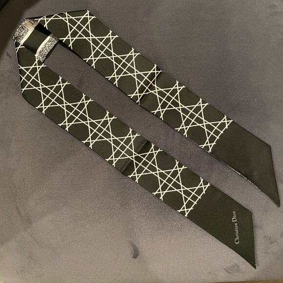 Dior Cannage Mitzah Scarf - Picture 3 of 4